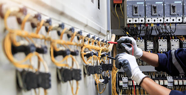 Professional Electrician technician working in Grace, ID